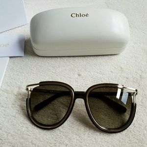 Chloe Jayme Oversize Sunglasses